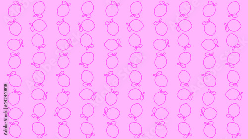 LEMON BACKGROUND PINK
