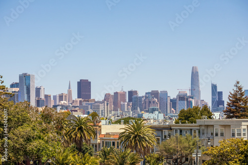 San Francisco skyline from Mission Dolores Park - California, United States © Faina Gurevich