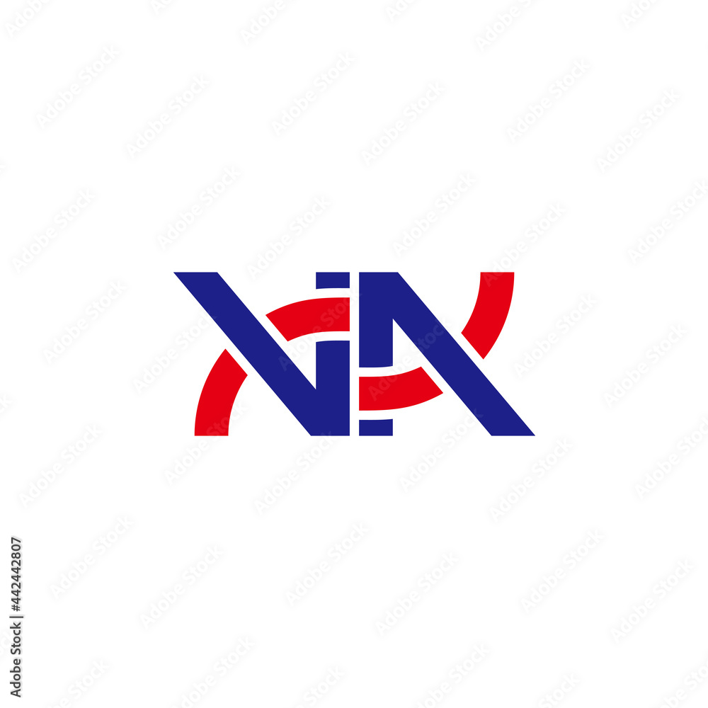 letter va simple motion ribbon geometric line logo vector letter va simple motion ribbon geometric line logo vector