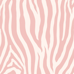 Gardinen Mustersammlungen Zebra monochrome nahtlose Muster. Vektortierhautdruck. Mode stilvolle organische Textur.  © Oleksandra