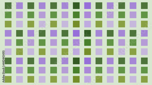 fondo cuadriculado tonos verde y lila