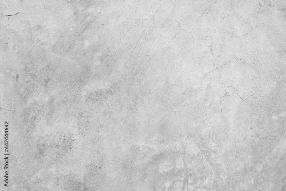 Fototapeta premium Old wall texture cement dirty gray with black background abstract grey and silver color design are light with white background.