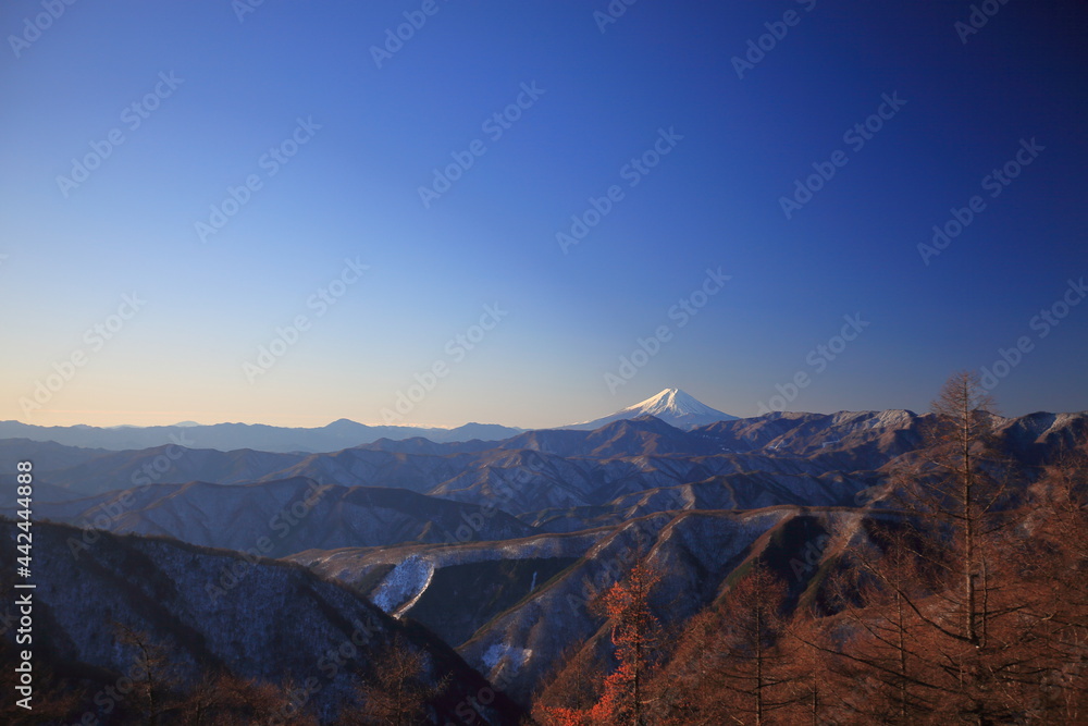 Mt.Kumotori, winter 冬の雲取山トレッキング