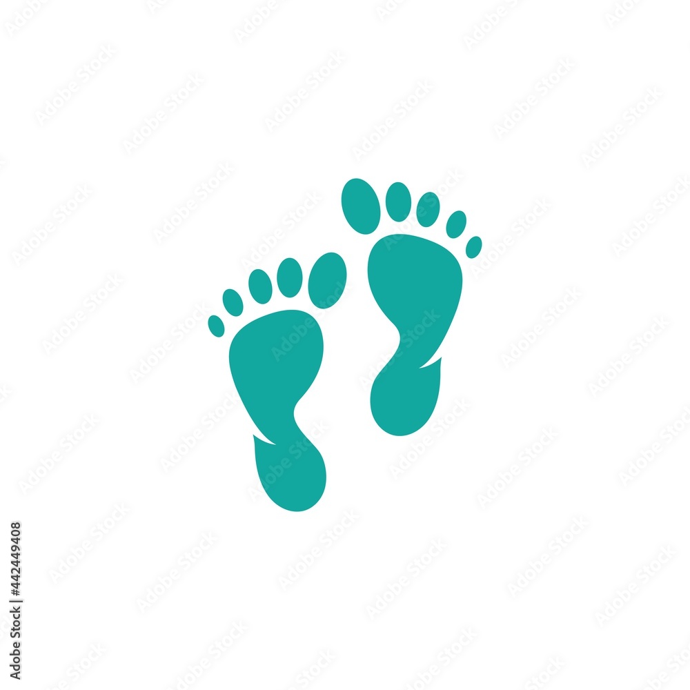Foot care ilustration Foot care ilustration