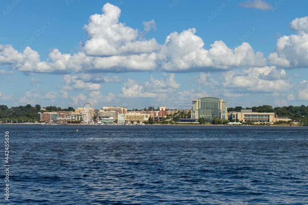 National Harbor, Fort Washington, MD From Across The Potomac River, Alexandria, VA