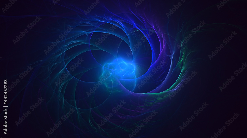 3D rendering abstract circle light background 3D rendering abstract circle light background