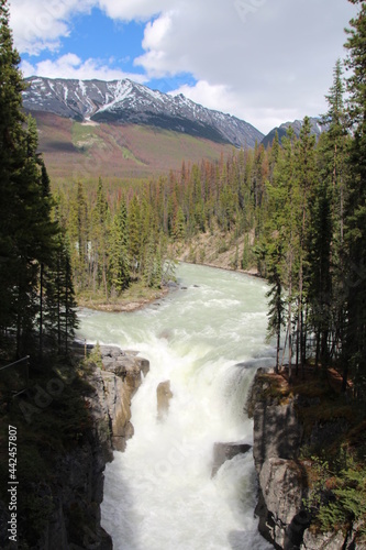 Legend Of Sunwapta Falls, Jasper National Park, Alberta