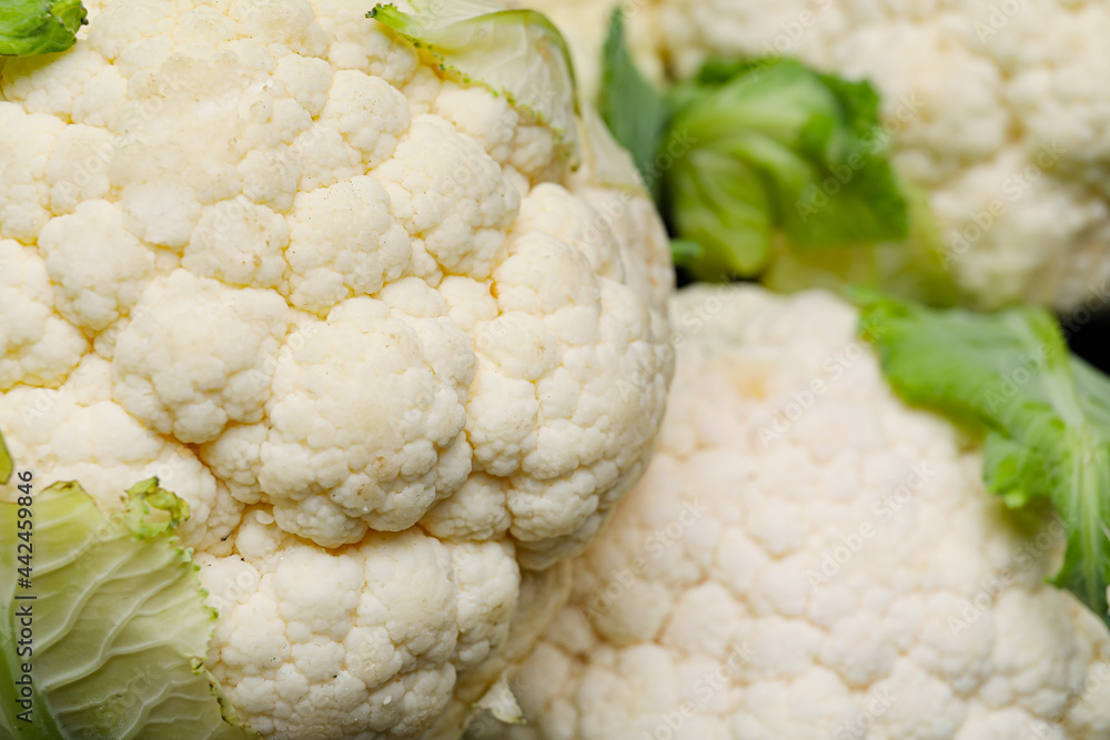 Cauliflower cabbage as background, closeup Cauliflower cabbage as background, closeup