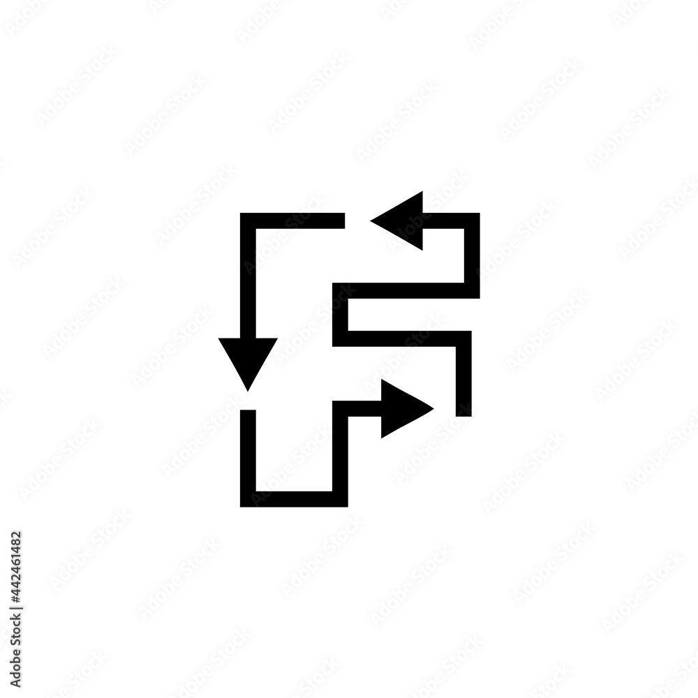 f letter recycle logo vector icon illustration f letter recycle logo vector icon illustration