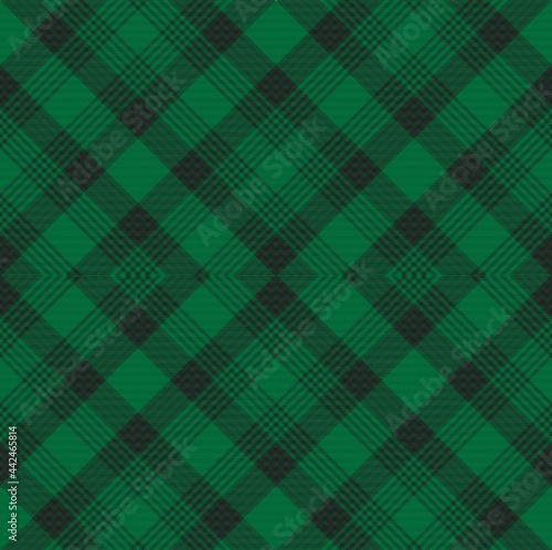 Green Argyle Plaid Tartan textured Pattern Design