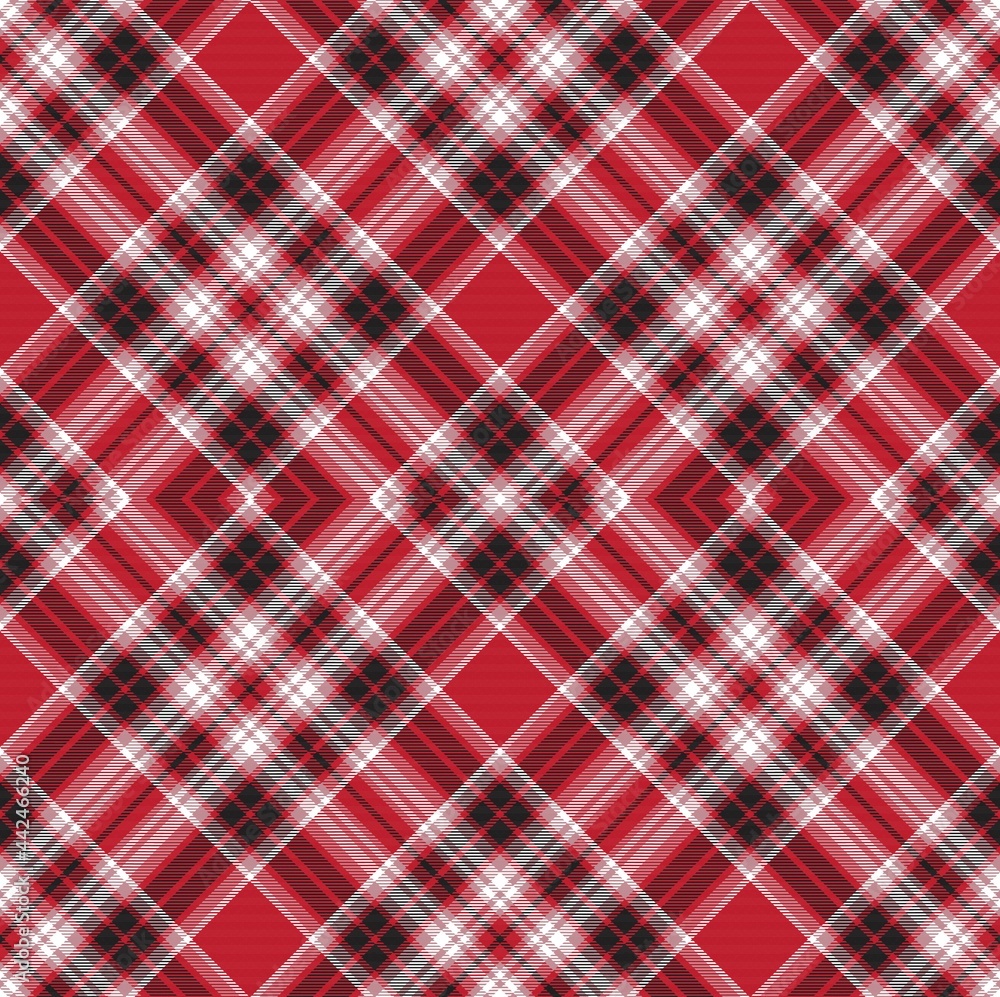 Red Argyle Plaid Tartan textured Seamless Pattern Design Red Argyle Plaid Tartan textured Seamless Pattern Design