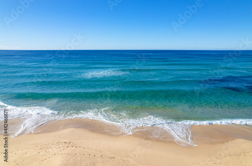 Boomerang Beach Aerial Morning Seascape