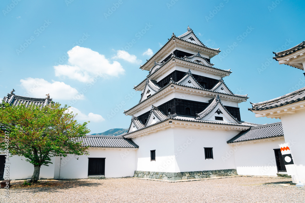 Ozu castle in Ehime, Shikoku, Japan