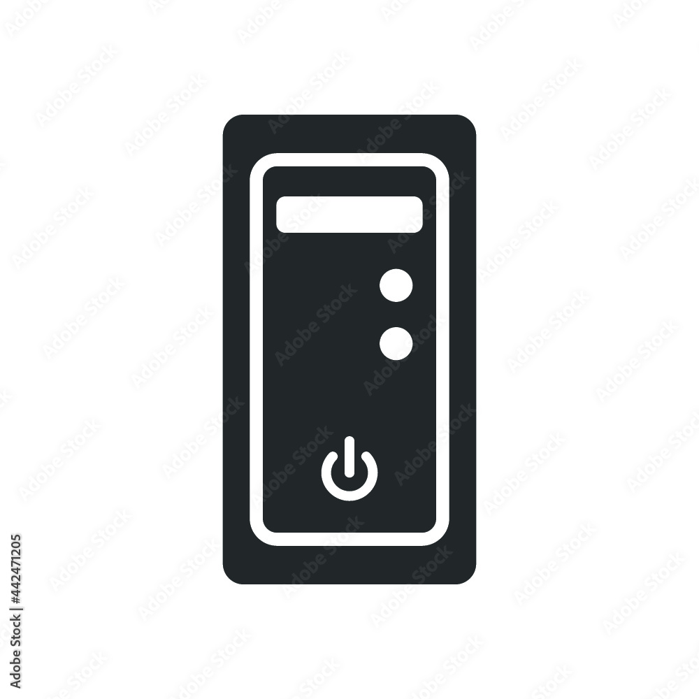 desktop monitor icon design vector desktop monitor icon design vector