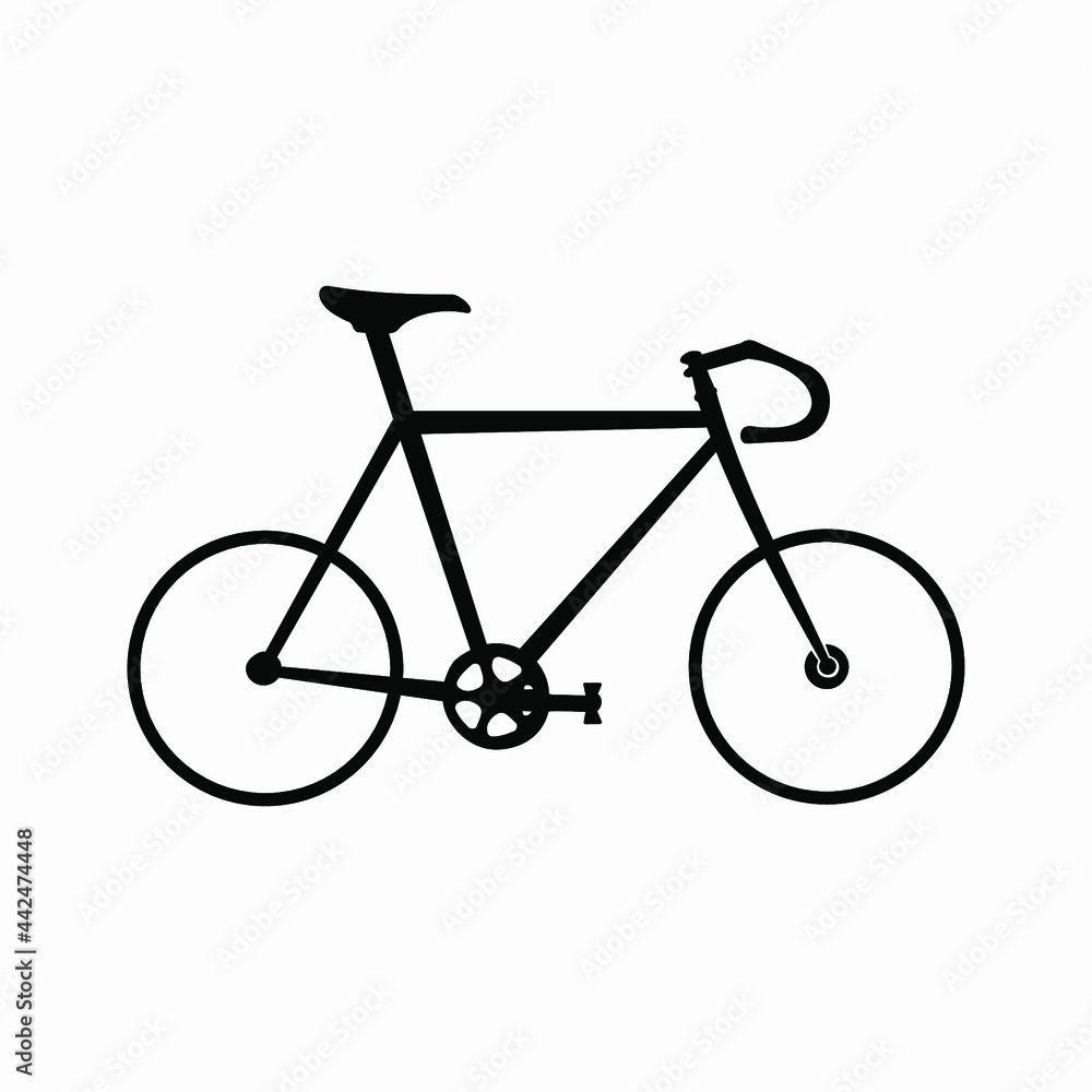 bicycle isolated on white bicycle isolated on white
