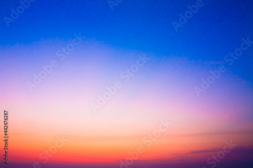colorful sky after the sunset © Grigory Bruev