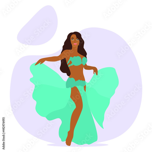 East Dance. Belly dance. Oriental beauty. Belly dance.