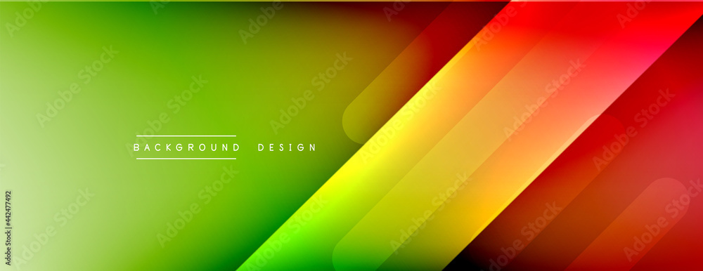 Dynamic lines abstract background. 3D shadow effects and fluid gradients. Modern overlapping forms Dynamic lines abstract background. 3D shadow effects and fluid gradients. Modern overlapping forms