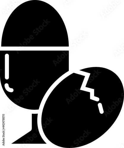 Egg Icon. Food concept icon style 