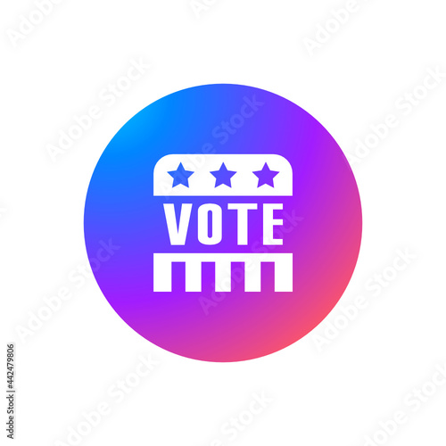 Vote - Sticker