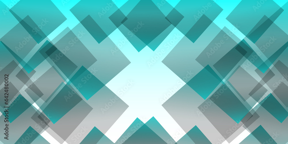 Abstract geometry blue and green background vector design Abstract geometry blue and green background vector design