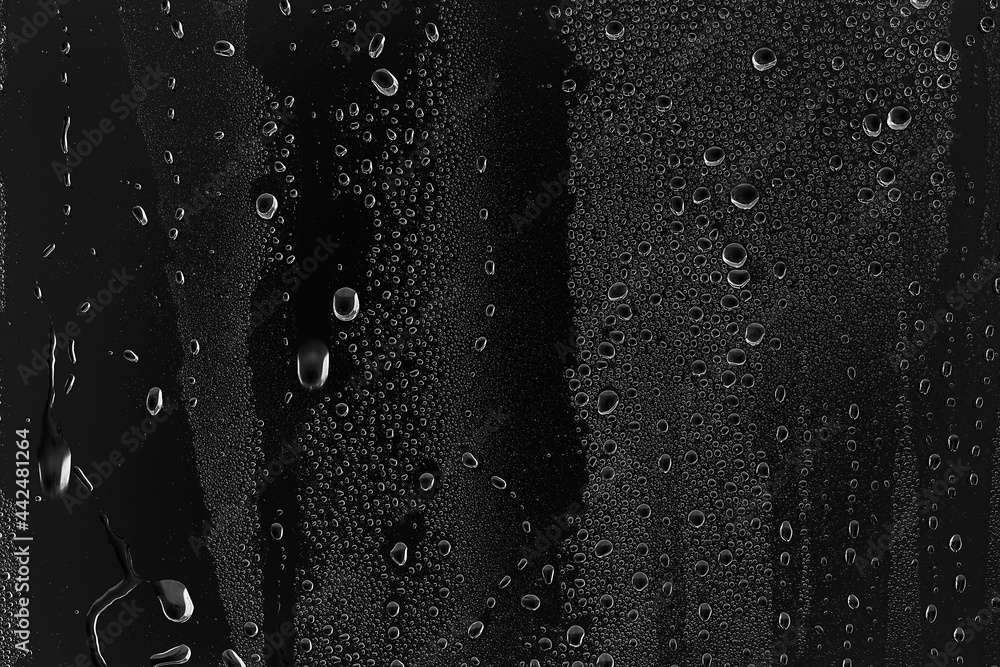background water drops on black glass, full photo size, overlay layer design background water drops on black glass, full photo size, overlay layer design