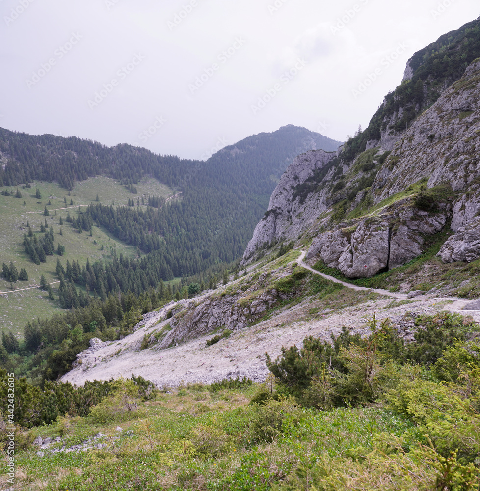 Obraz premium Wanderung am Wendelstein