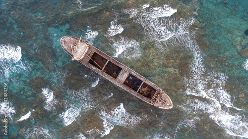 Demetrios II shipwreck in Chloraka, Paphos photo