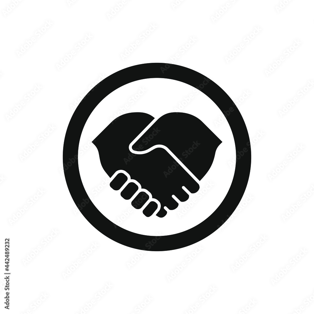 Trusted badge icon design isolated on white background. Vector illustration Trusted badge icon design isolated on white background. Vector illustration