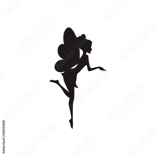 fairy icon logo vector art