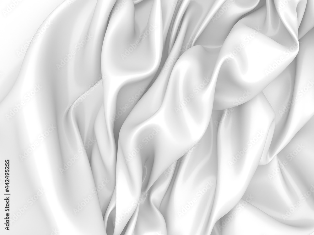 Abstract white fabric texture background Abstract white fabric texture background