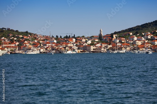 Murter town in Dalmatia  Croatia