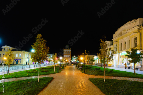 Architecture of Murom, a city in Russia. 