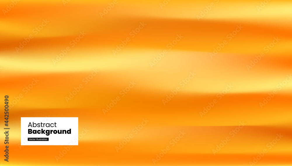 Obraz premium Abstract orange fabric wave background design