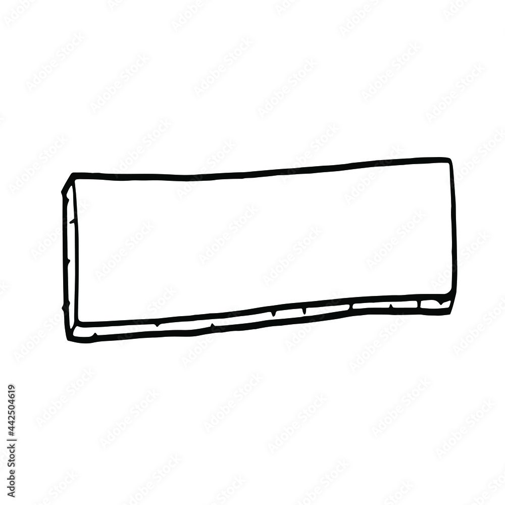 Doodle.Panels for drawing.Line art hand drawn vector element. Doodle.Panels for drawing.Line art hand drawn vector element.