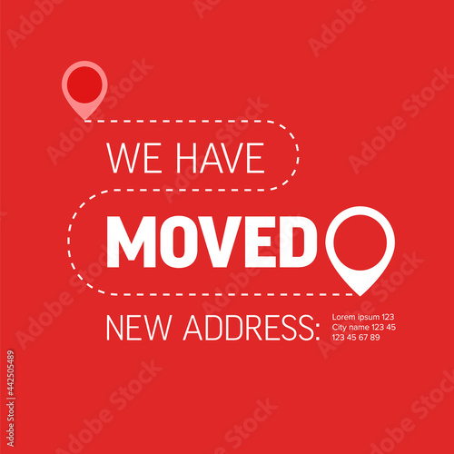 We have moved minimalistic flyer template