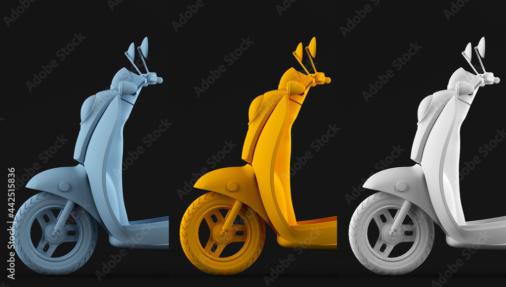 S&S Worldwide Set Of 6 Colored Scooters - 16" Durable Plastic Scooters For PE Class, Gym, Or Camp