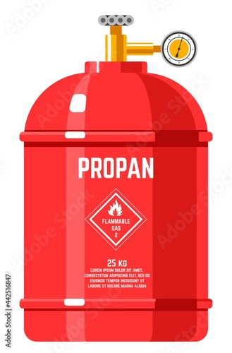 Propane flammable energy in tank with pressure