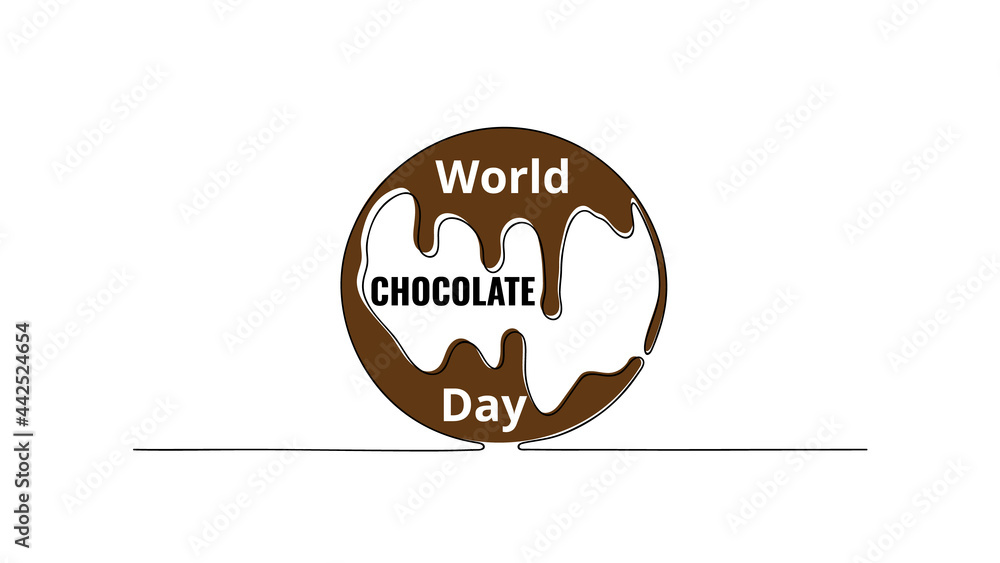World Chocolate Day Thin Line Icon Set, Chocolate And Sweets Set Symbols  Collection, Vector Sketches, Illustrations, Computer Web Signs Linear  Pictograms Package Isolated On White Background, Eps 10. Royalty Free SVG,  Cliparts,