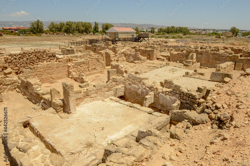 Kato Paphos archaeological park in Paphos city, Cyprus