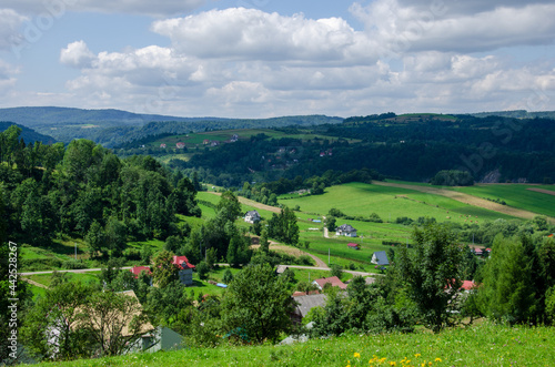 Fototapeta Naklejka Na Ścianę i Meble -  Bieszczady San Góry