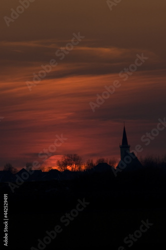 Sunset Texel Netherlands, Zonsondergang Texel Nederland © AGAMI
