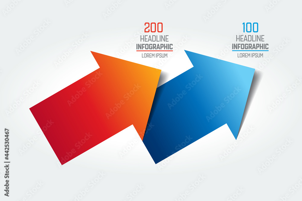 Arrows infographic, chart, scheme, diagram. Arrows infographic, chart, scheme, diagram.