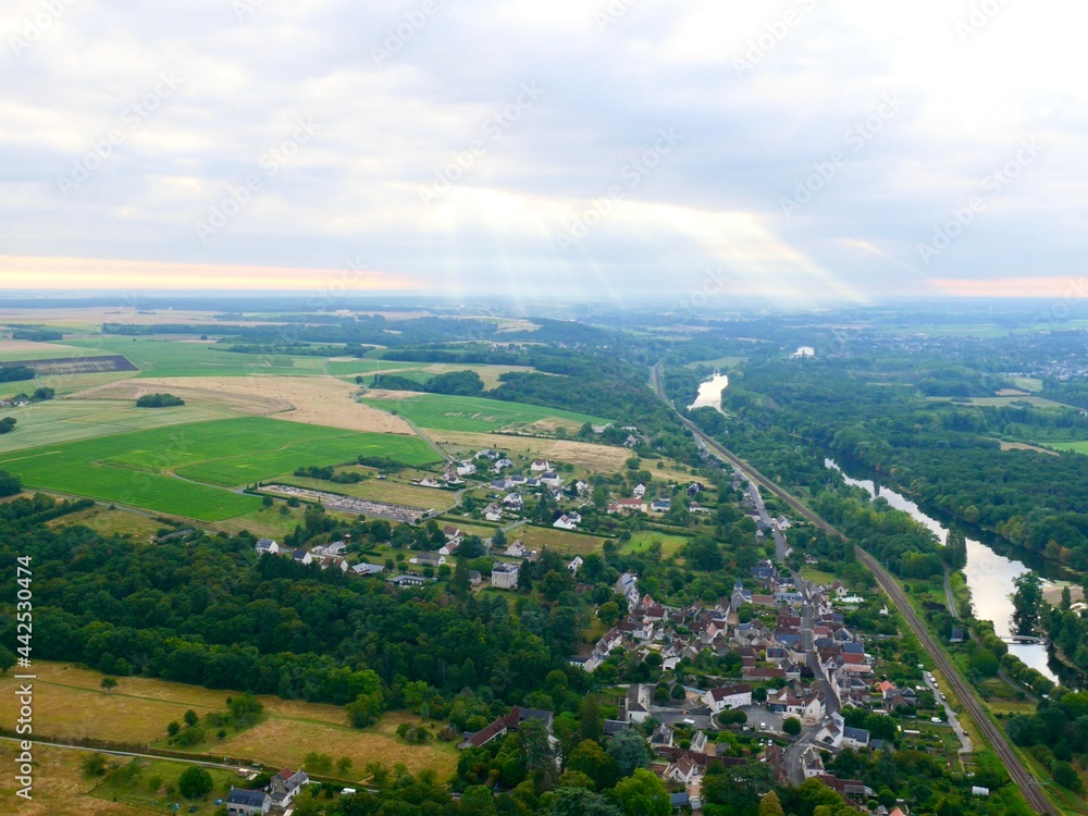 Vol en montgolfière (Blois)