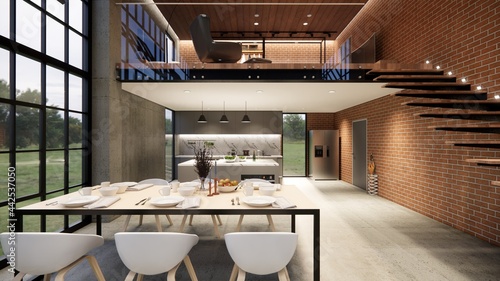 Photos 3d rendering