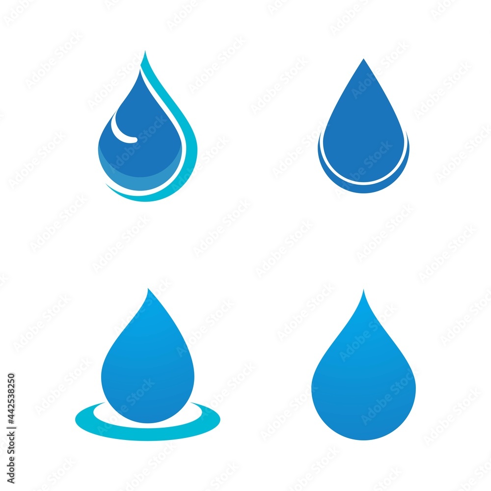 water drop Logo water drop Logo