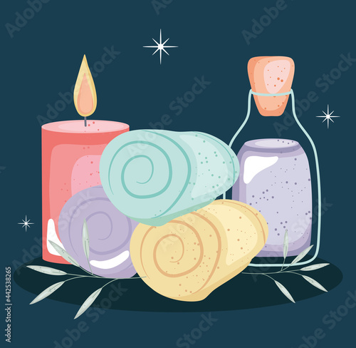 essential oil and spa
