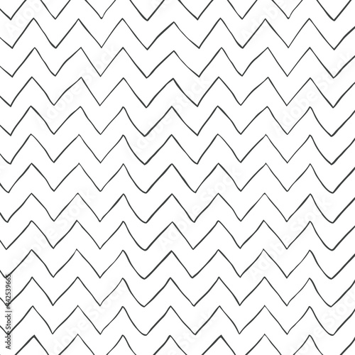 abstract dark black line geometric straight stripes pattern with vintage architectural grid flat texture on white.