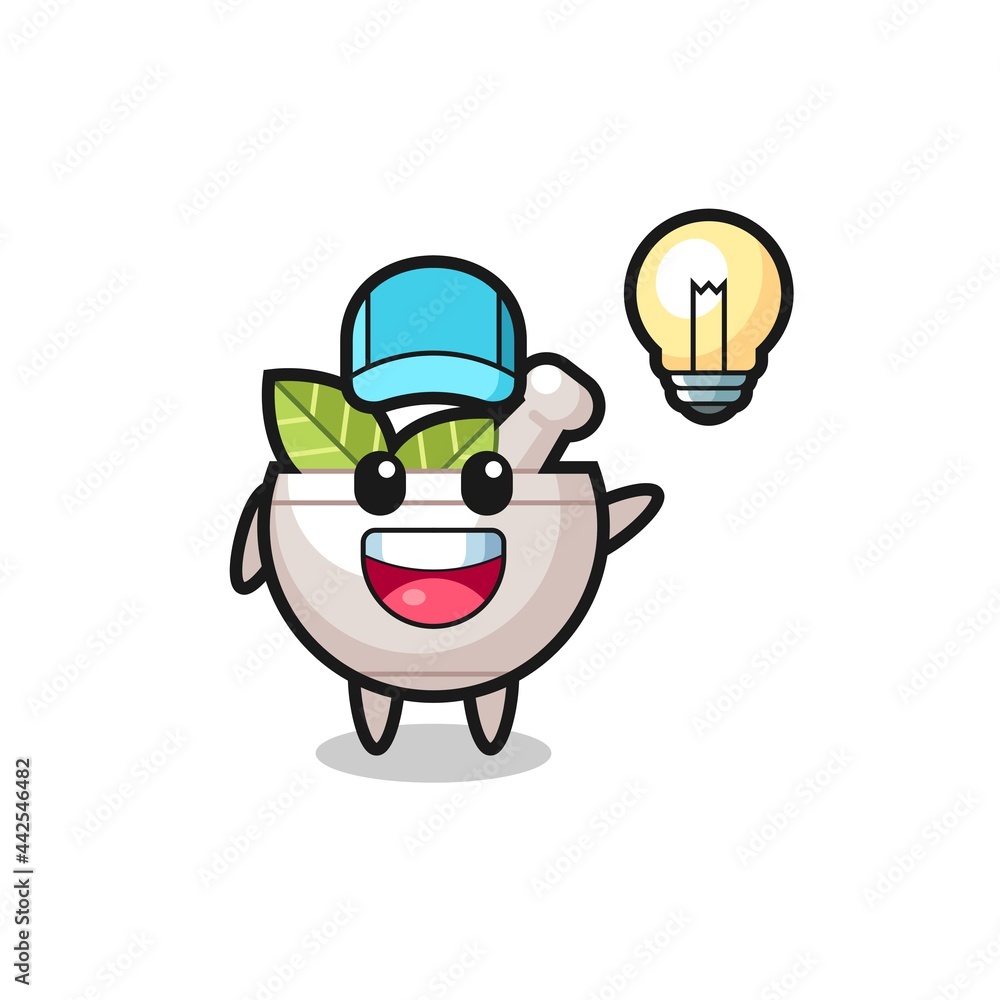 herbal bowl character cartoon getting the idea herbal bowl character cartoon getting the idea