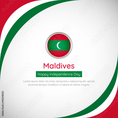 Abstract Maldives country flag background with creative happy independence day of Maldives vector illustration Free Download Abstract Maldives country flag background with creative happy independence day of Maldives vector illustration - GFXLoad